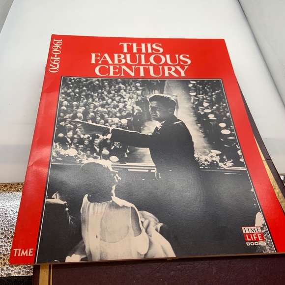 Vintage TIME This Fabulous Century 1920-70 Book Set and Holder - Picture 8 of 13